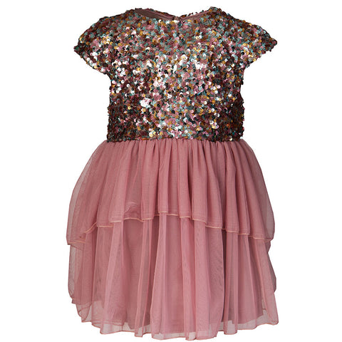 Vestito Maglia Bambina TUC TUC Arancione Enjoy The Sun – Morbido E Alla Moda
