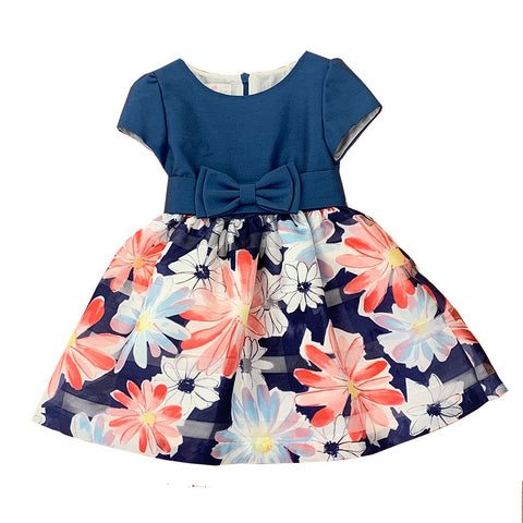 ABITINO - AMBARABÀ - Sesso: Bambina - Colore: uni - Stagione: Primavera-Estate