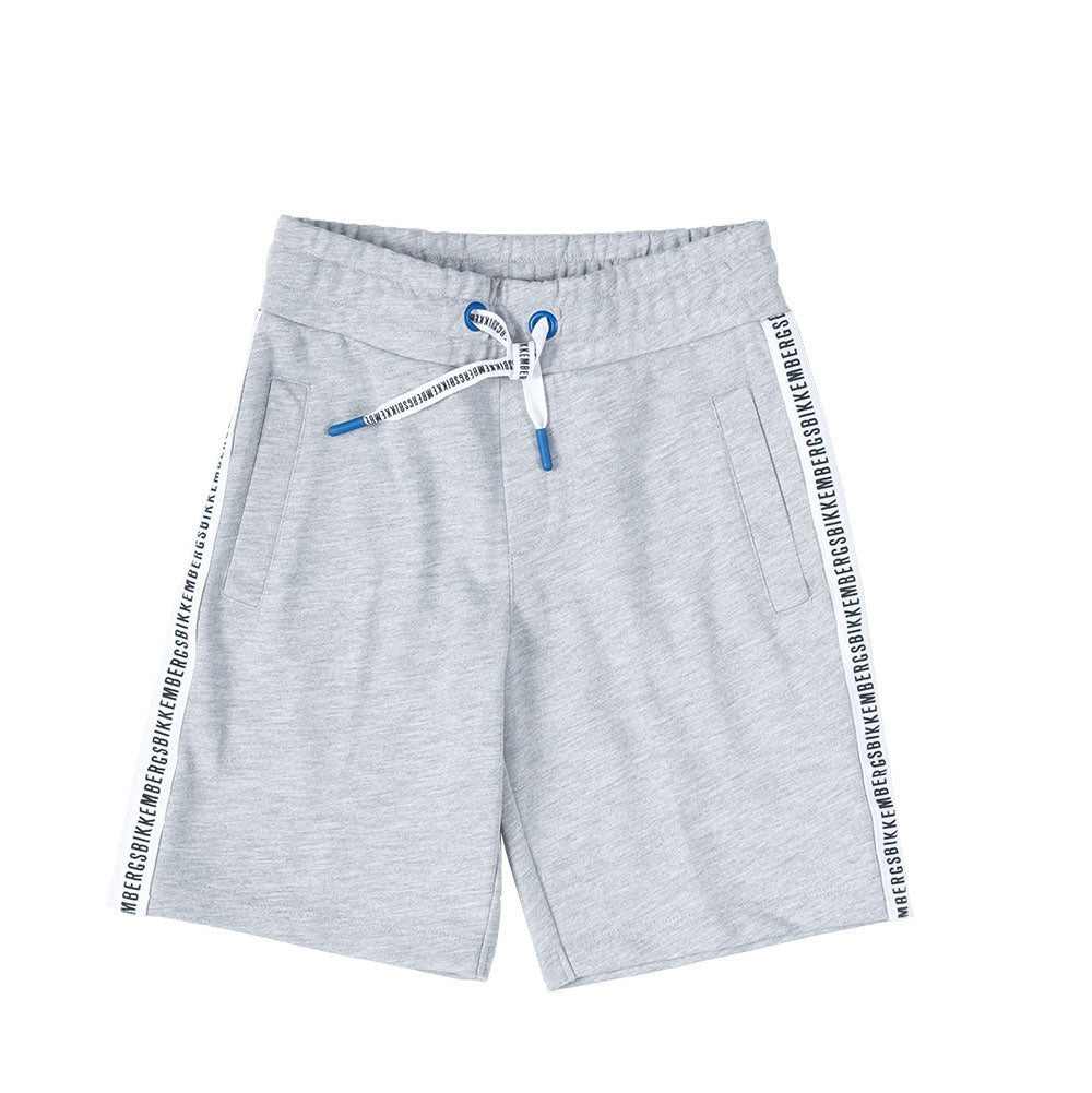 Bermuda de la Ligne Vêtements Enfant Bikkembergs en molleton avec petites poches latérales et cor...