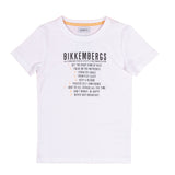 T-SHIRT - BIKKEMBERGS - Colore: Bianco - Stagione: Primavera-Estate