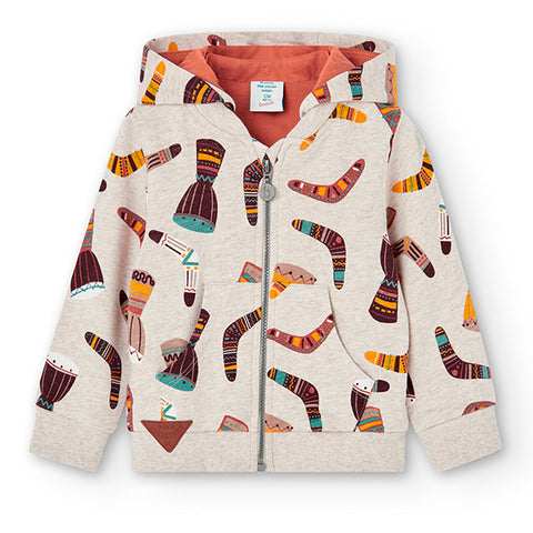 Veste molletonnée imprimée pour enfant