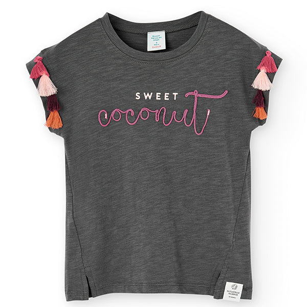 T-shirt jersey flame pour fille – Hula Shop Abbigliamento Bambini