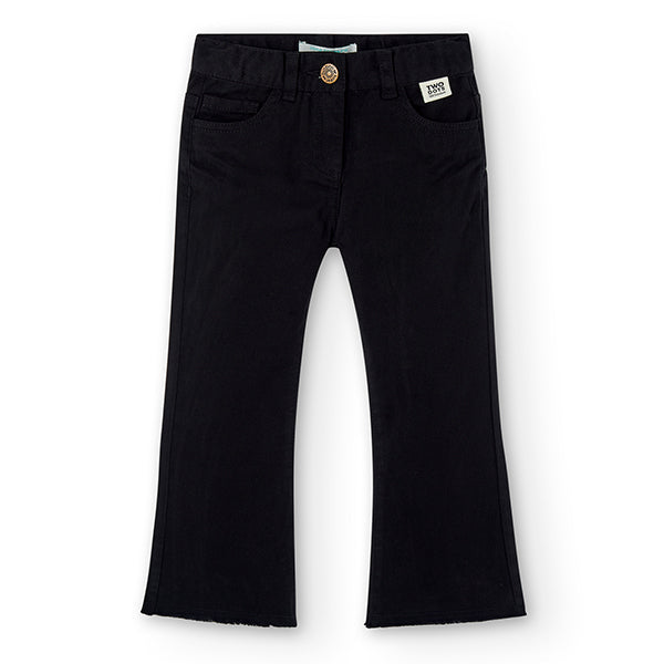 Pantalon évasé de la Ligne Vêtements Fille Boboli, avec coupe slim et taille réglable.
Compositio...