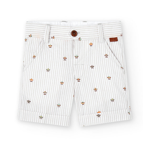 Composizione : 90 % coton 10 % lin.

Lavable en machine, température maximale 30º C. Ne pas blanc...