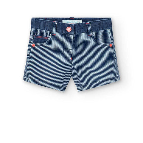 Short en denim pour fille