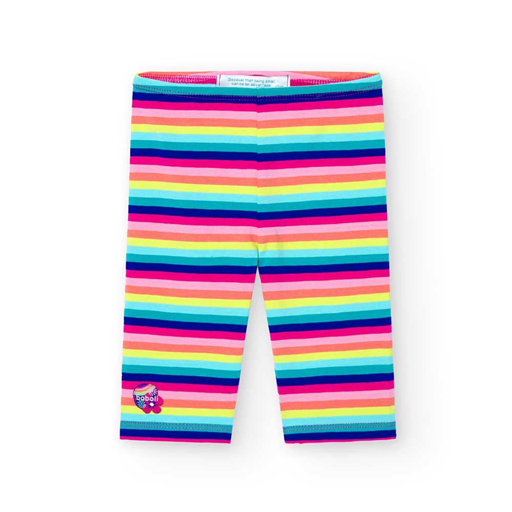 Leggings from the Boboli Girls' Clothing Line, with rainbow striped pattern.
 

Composition: 92% ...