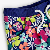 Short felpato fiori - BOBOLI - Sesso: Bambina - Colore: uni - Stagione: Primavera-Estate