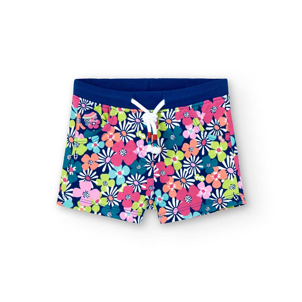 Short de la ligne Vêtements Fille Boboli, avec cordons à la taille et motif floral intégral.
 
Co...