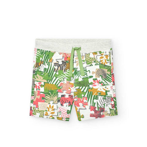 Short in felpa flame - BOBOLI - Colore: uni - Stagione: Primavera-Estate