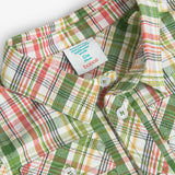 Camicia popelin quadri - BOBOLI - Colore: uni - Stagione: Primavera-Estate