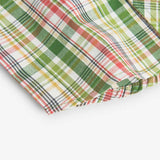 Camicia popelin quadri - BOBOLI - Colore: uni - Stagione: Primavera-Estate