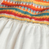 Robe en maille combinée pour bébés