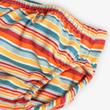 Robe en jersey à rayures