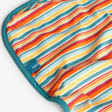 Coperta a righe - BOBOLI - Sesso: Unisex - Colore: Bianco - Stagione: Primavera-Estate