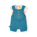 Set combinato - BOBOLI - Sesso: Bambina - Colore: Azzurro - Stagione: Primavera-Estate