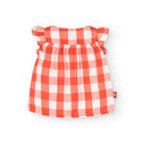 Plaid dress for babies