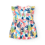 Satin flower dress for girl