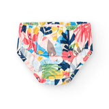 Robe satinée à fleurs pour fille