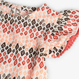 Robe en jersey imprimé pour fille