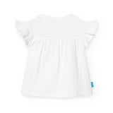 Maglietta jersey - BOBOLI - Sesso: Bambina - Colore: Bianco - Stagione: Primavera-Estate