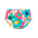 Vestito satin fiori - BOBOLI - Sesso: Bambina - Colore: Azzurro - Stagione: Primavera-Estate