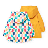 Reversible parka for girl