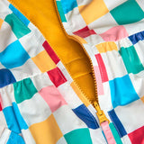 Reversible parka for girl