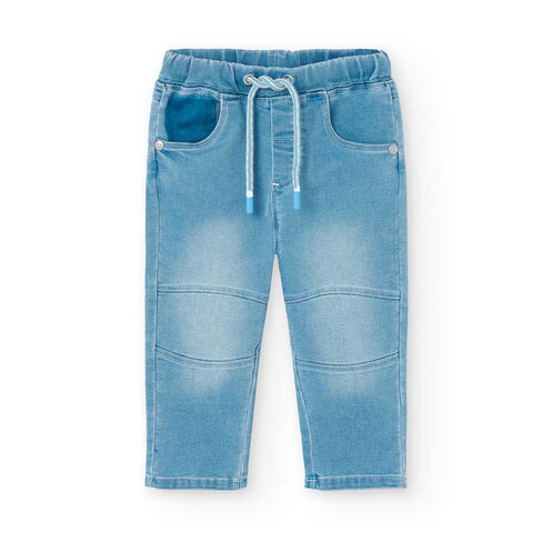 Pantaloni denim - BOBOLI - Colore: Azzurro - Stagione: Primavera-Estate