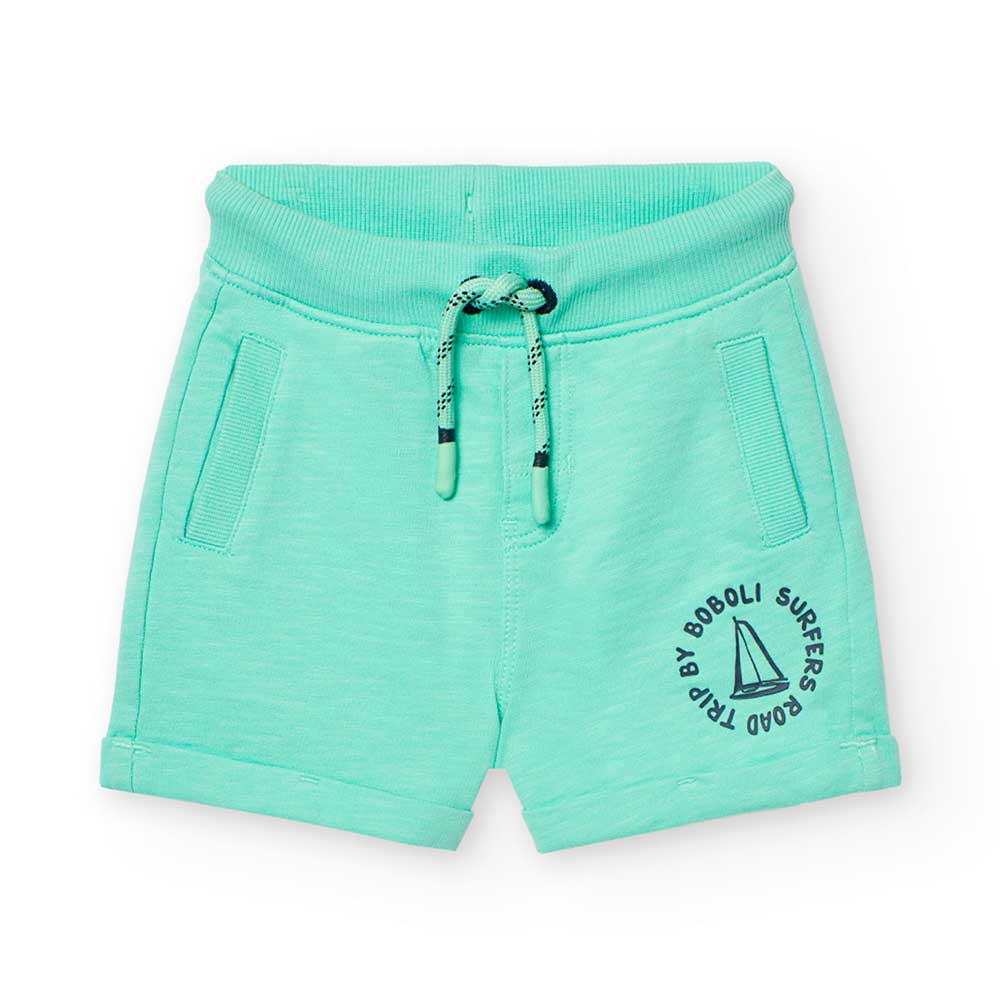Bermuda morbidi della Linea Abbigliamento Bambino Boboli, con taschine laterali e laccetto in vit...
