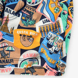Short in sweatshirt fabric