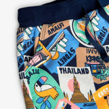 Short in sweatshirt fabric