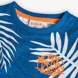 Maglietta jersey flame per bimbo