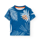 Flame jersey t-shirt for baby