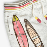Short en sweat-shirt