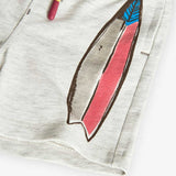 Short en sweat-shirt