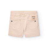 Short gabardina - BOBOLI - Colore: Beige - Stagione: Primavera-Estate