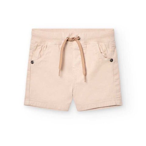 Short gabardina - BOBOLI - Colore: Beige - Stagione: Primavera-Estate