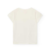 Maglietta jersey - BOBOLI - Sesso: Bambina - Colore: Panna - Stagione: Primavera-Estate