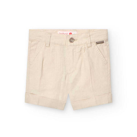 Bermuda en lin pour enfant