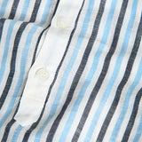Striped linen shirt for babies