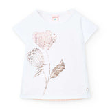 T-shirt en jersey élastique