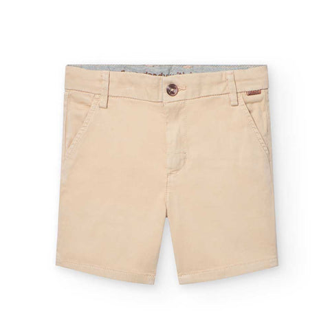 Short satin - BOBOLI - Colore: Beige - Stagione: Primavera-Estate