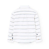 Striped linen shirt for boy