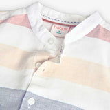 Striped linen shirt for boy