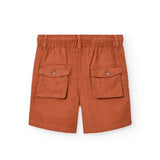 Bermuda linen shorts for boys