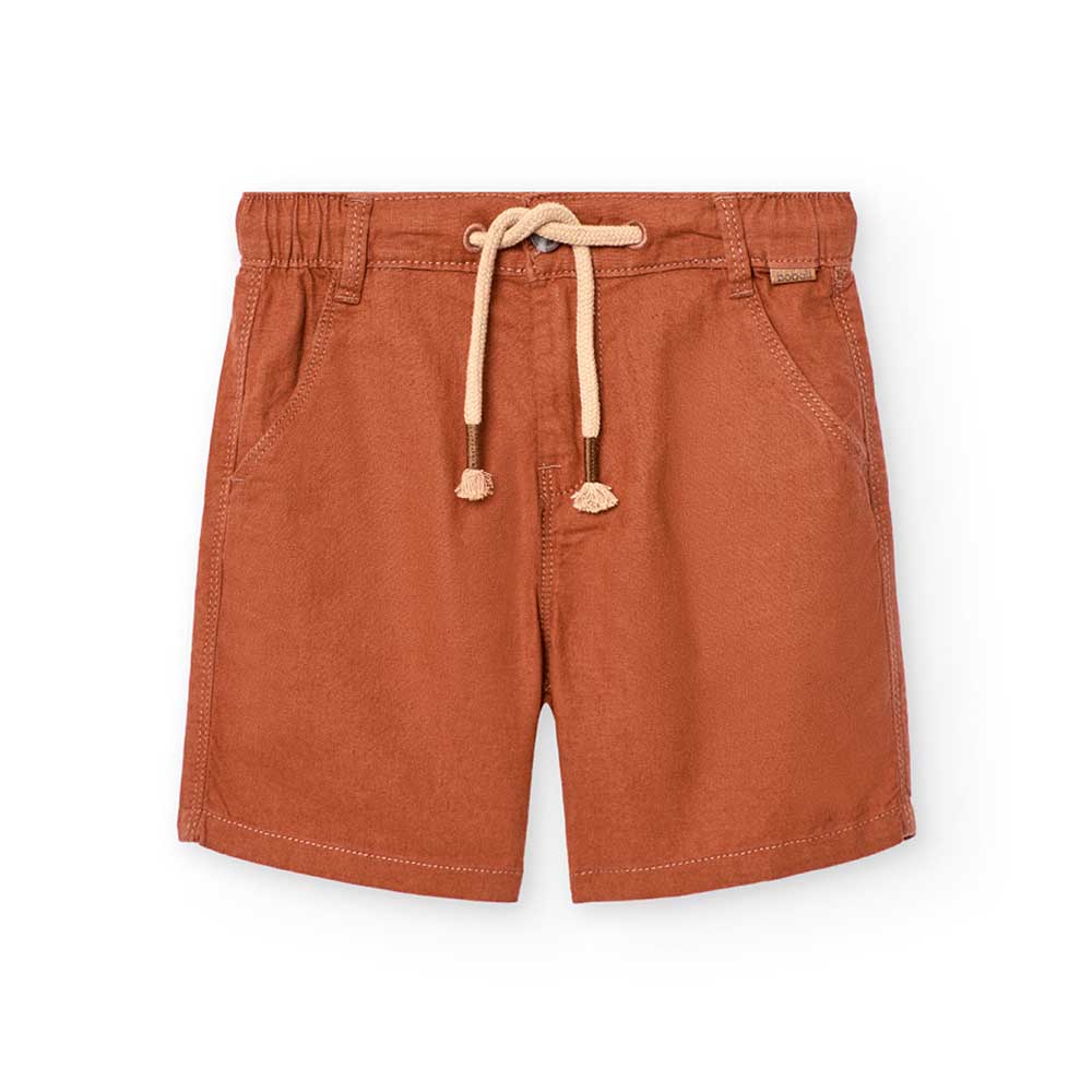 Boboli Children's Clothing Line Bermuda shorts, with an elastic waistband and drawstrings at the ...