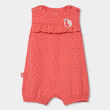 Tutina jersey pois - BOBOLI - Sesso: Bambina - Colore: Arancione - Stagione: Primavera-Estate