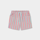 Short popelina - BOBOLI - Sesso: Bambina - Colore: Celeste - Stagione: Primavera-Estate