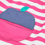 Costume da bagno a righe - BOBOLI - Sesso: Bambina - Colore: Fucsia - Stagione: Primavera-Estate