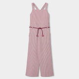 Tutina popelin a righe - BOBOLI - Sesso: Bambina - Colore: Rosa - Stagione: Primavera-Estate